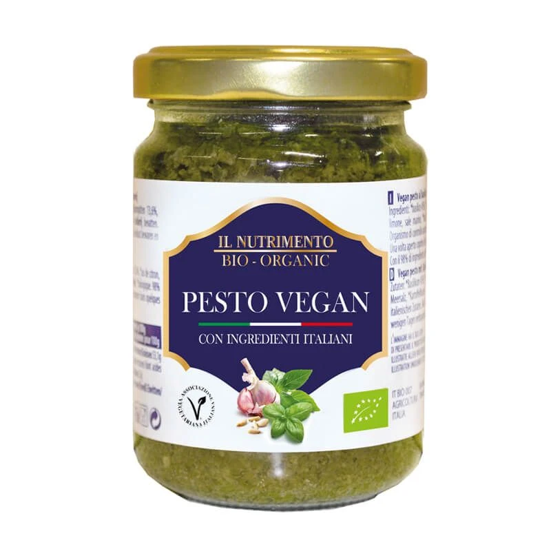 IL Nutrimento Organic Vegetarian Pesto 130g - IL Nutrimento
