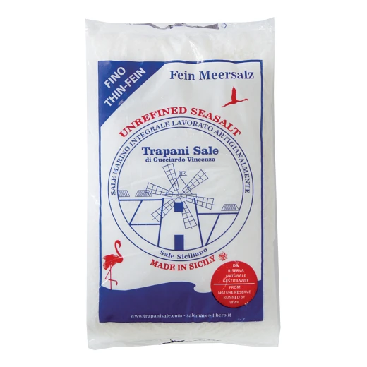 Probios Trapani Unrefined Sicilian Sea salt Fine 1kg Probios Trapani Unrefined Sicilian Sea salt Fine 1kg