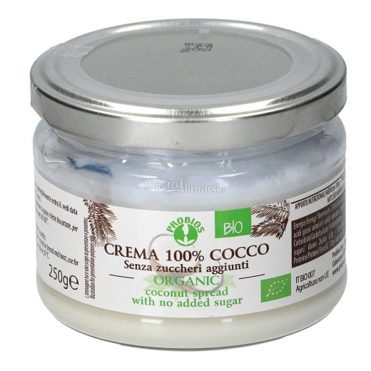 Probios Organic Crema 100% Coconut Spread Probios Organic Crema 100% Coconut Spread