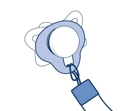 Chicco Fashion Soother Clip Holder - Blue - Chicco - Image 4