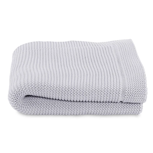 Chicco Tricot  Knit Blanket - Grey - Chicco - Image 2