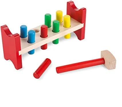 Melissa & Doug Deluxe Pounding Bench Toddler Toy - Melissa &amp; Doug - Image 5