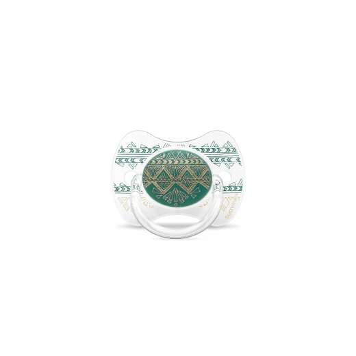 Suavinex Pacifier Premium Couture Physiological Teat - Green +18 Suavinex Pacifier Premium Couture Physiological Teat - Green +18