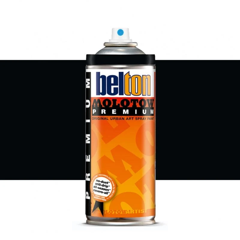 Molotow Belton Premium Spray Paint 400ml Toast Signal Black 214 - مولوتو