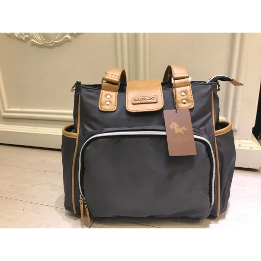 Colorland Travel Changing Tote Bag with Built, Dark gray Colorland Travel Changing Tote Bag with Built, Dark gray