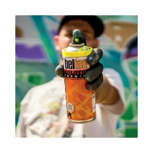 Molotow Belton Premium Spray Paint 400ml poison green 174 - Molotow - Image 2