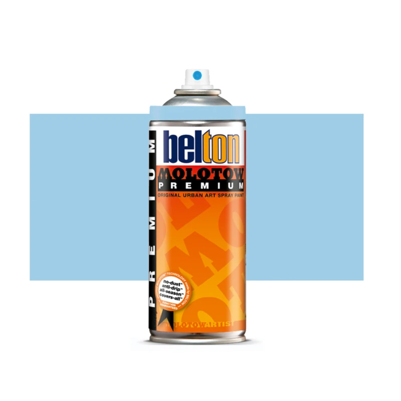 Molotow Belton Premium Spray Paint 400ml Shock Blue Pastel 91 - مولوتو
