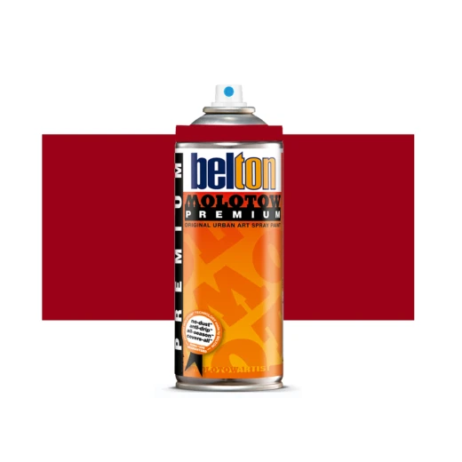 Molotow Belton Premium Spray Paint 400ml Ruby Red 018 Molotow Belton Premium Spray Paint 400ml Ruby Red 018
