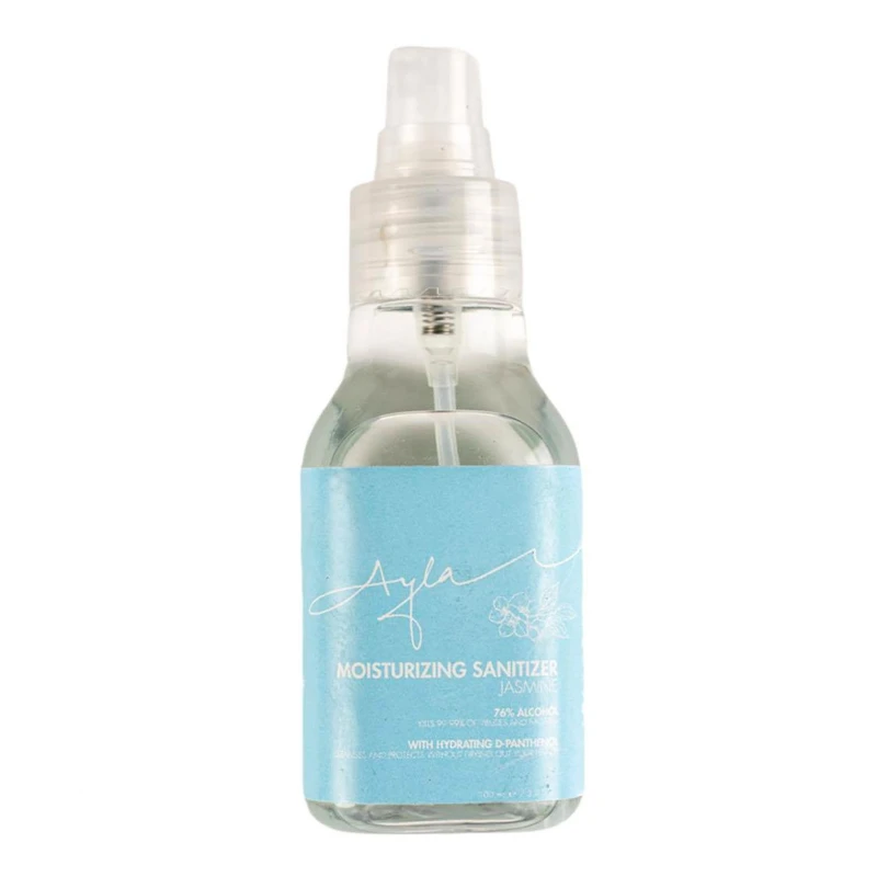 Ayla Moisturizing Sanitizer 76% Alcohol, NO DRY HANDS - Ayla Naturals