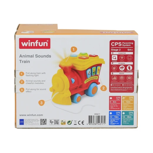 Winfun Animal Sounds Train - وين فن - Image 2