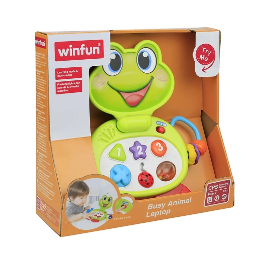 Winfun Busy Animal Laptop - Froggy Winfun Busy Animal Laptop - Froggy
