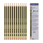 Staedtler Noris Pencil with Eraser Tip - HB (Pack of 12) - Staedtler