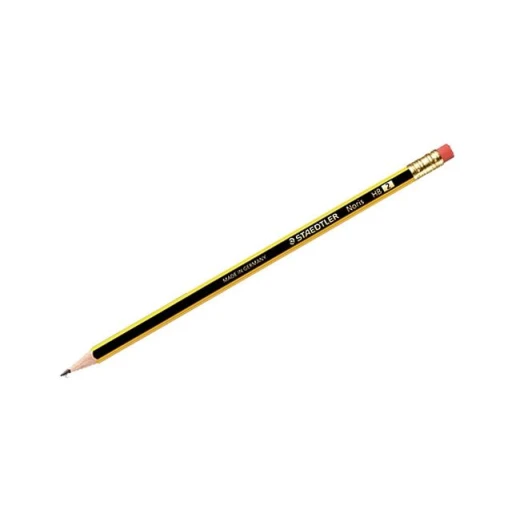 Staedtler Noris Pencil with Eraser Tip - HB (Pack of 12) - Staedtler - Image 3