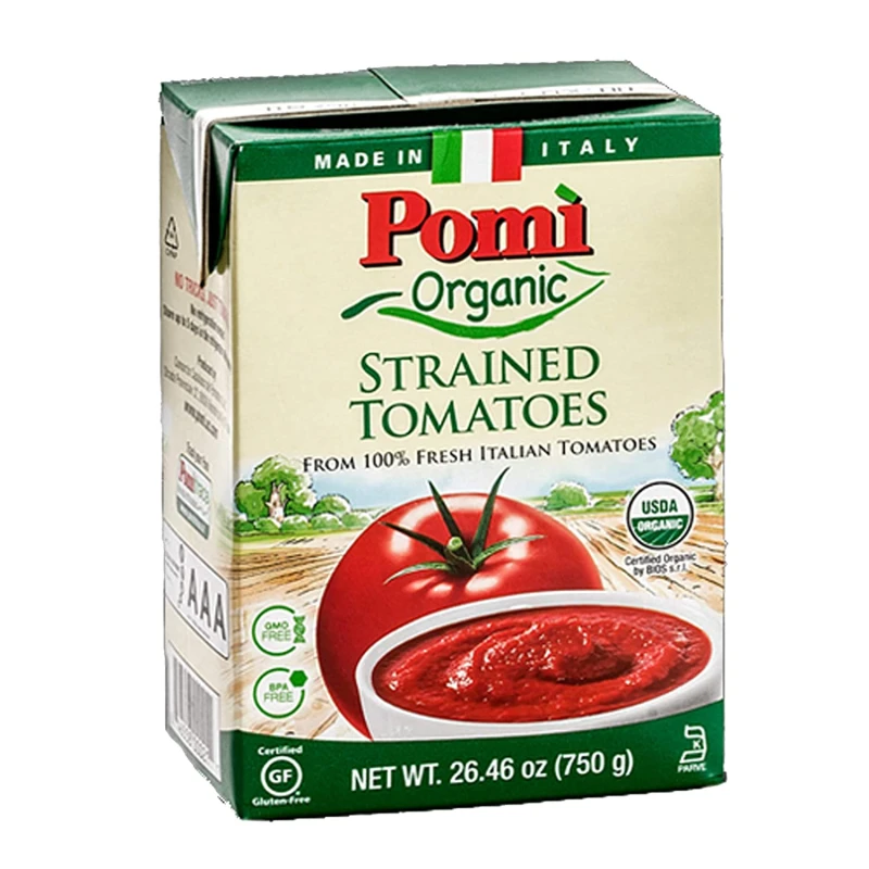 Pomi Organic Strained Tomatoes 750g - بومي