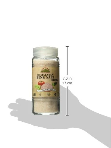 Himalayan Chef Pink Fine Salt Glass Shaker and Jar 500g - Himalayan Chef - Image 7