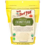 Bob's Red Mill Gluten Free Organic High Fiber Coconut Flour New 453g - بوبز ريد ميل
