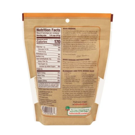 Bob's Red Mill Organic Quinoa Grain 737g - بوبز ريد ميل - Image 2