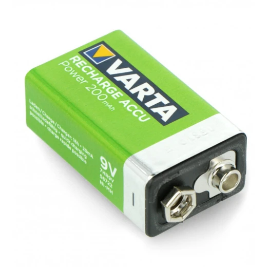 Varta Ready 2 Use 9 Volts - E-block - Hr22 200mah Rechargeable Battery - VARTA - Image 2