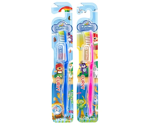 Kodomo Toothbrush Curvy, assortment Kodomo Toothbrush Curvy, assortment