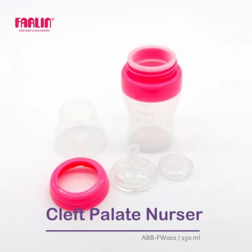 Farlin Cleft Palate Nurser 150cc (Pp-820) - زهري - فارلين - Image 3