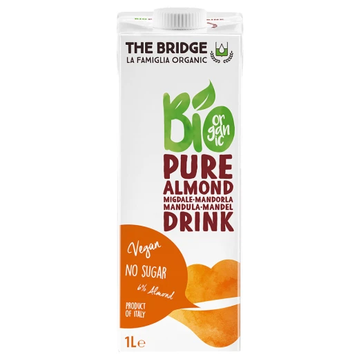 The Bridge - Bio Pure Almond Drink 1L The Bridge - Bio Pure Almond Drink 1L