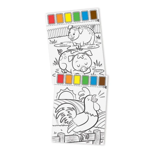 Melissa & Doug Farm Animals Paint with Water Kids Art Pad - Melissa &amp; Doug - Image 4
