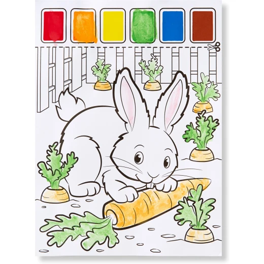 Melissa & Doug Farm Animals Paint with Water Kids Art Pad - Melissa &amp; Doug - Image 2