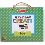 Melissa & Doug Play Draw Create Magnet Kit Farm - ميليسا اند دوج