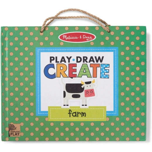 Melissa & Doug Play Draw Create Magnet Kit Farm Melissa & Doug Play Draw Create Magnet Kit Farm