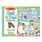 Melissa & Doug Seek & Find Sticker Pad- Animal - Melissa &amp; Doug
