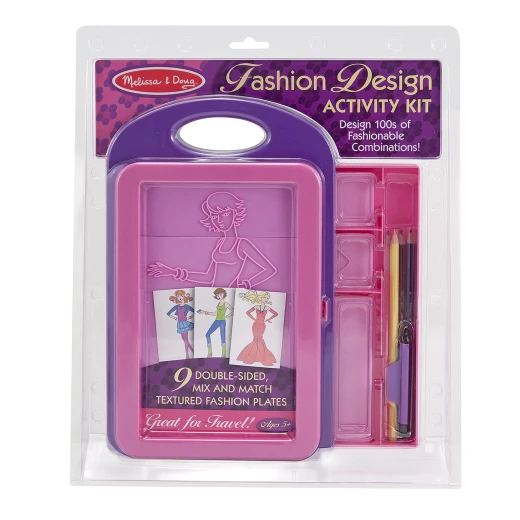 Melissa & Doug Fashion Design Activity Kit Melissa & Doug Fashion Design Activity Kit