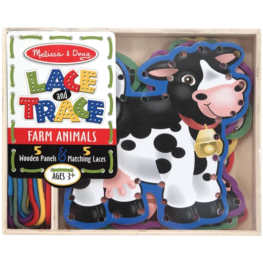 Melissa & Doug Lace and Trace Farm Melissa & Doug Lace and Trace Farm
