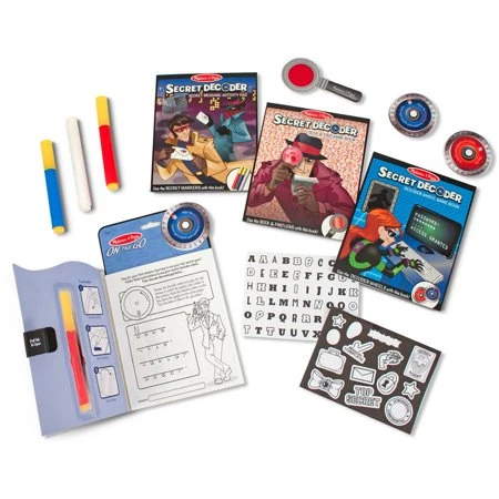 Melissa & Doug Secret Decoder Deluxe Activity Set - ميليسا اند دوج - Image 2