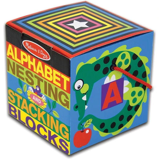 Melissa & Doug Alphabet Nesting and Stacking Blocks Melissa & Doug Alphabet Nesting and Stacking Blocks