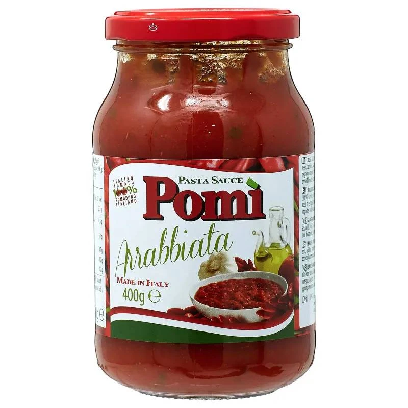 Pomi Arrabbiata Pasta Sauce Jar 400 gr - بومي