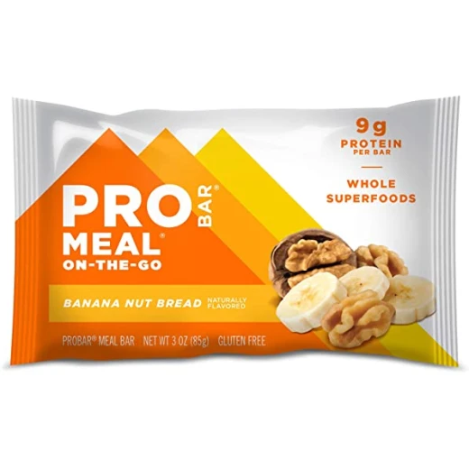Pro Bar Meal Bar, Banana Nut Bread Meal, 85g Pro Bar Meal Bar, Banana Nut Bread Meal, 85g