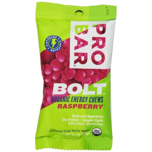 ProBar Bolt Organic Energy Chews - Raspberry - 6.35ml ProBar Bolt Organic Energy Chews - Raspberry - 6.35ml