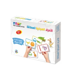 بطاقات تعليم الحروف الأبجدية العربية العملاقة للأطفال: بطاقات تعليمية ملونة مزدوجة الجوانب لمهارات اللغة العربية المبكرة