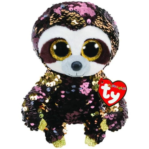 TY Flippables Sequin Plush - DANGLER the Sloth (Regular Size - 6 inch) TY Flippables Sequin Plush - DANGLER the Sloth (Regular Size - 6 inch)