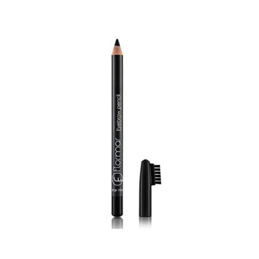 Flormar Eyebrow Pencil, 404 Black - فلورمار - Image 2