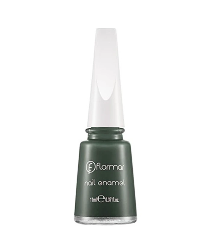 Flormar Nail Enamel 453 Khaki Green 11ml - فلورمار