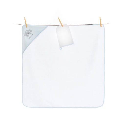 Funna Baby Towel Hooded Prince Blue - Funna Baby - Image 3