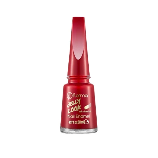 Flormar - Jelly Look Nail Enamel JL23 Stunning Red Flormar - Jelly Look Nail Enamel JL23 Stunning Red