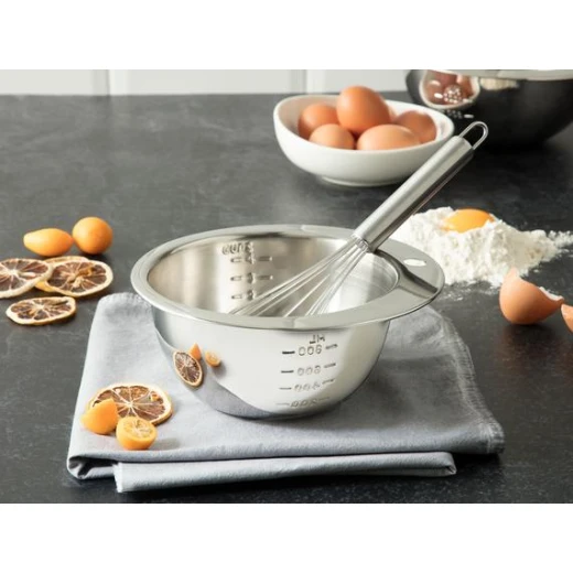 Madame Coco - Patrice Small Measuring Bowl Stainless Steel, 800 ml Madame Coco - Patrice Small Measuring Bowl Stainless Steel, 800 ml