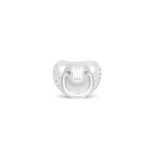 Suavinex Evolution Anatomical Pacifier 0-6M, Gray Rabbit Suavinex Evolution Anatomical Pacifier 0-6M, Gray Rabbit