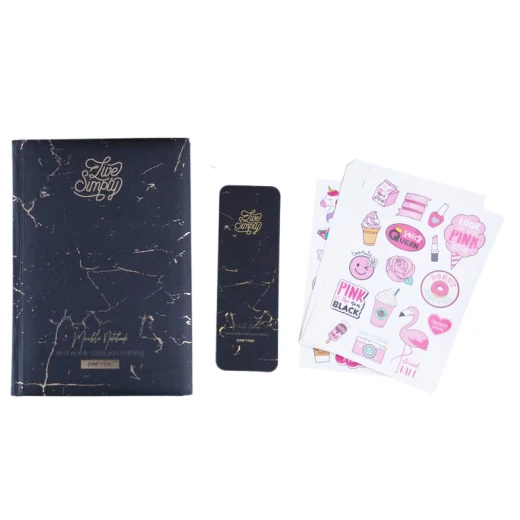 Daftar 2021 Time Simply Notbook, Black Daftar 2021 Time Simply Notbook, Black