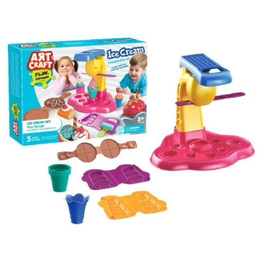 Art Craft Ice Cream Play-Doh Set - آرت كرافت - Image 2