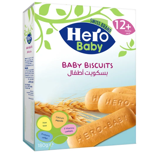 Hero Baby Biscuits 180g Hero Baby Biscuits 180g