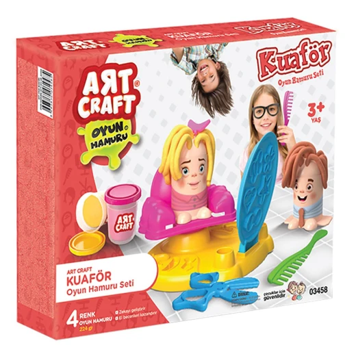Art Craft Hairdresser Dough Set Art Craft Hairdresser Dough Set
