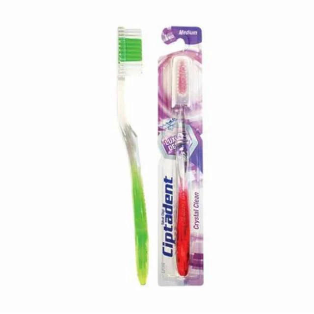 Ciptadent Toothbrush Crystal Clean Medium, Assorted Color - Ciptadent